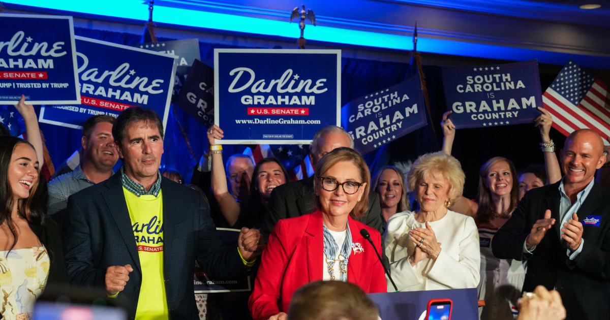 Sen. Darline Graham wins South Carolina GOP Senate race, defeating Rep. Ralph Norman