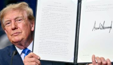 Trump signs order to create space-focused military academy