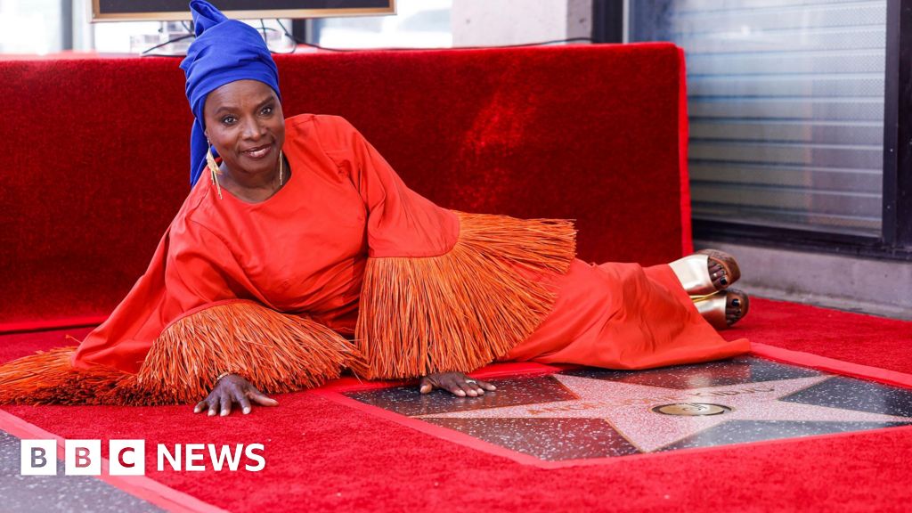 Angélique Kidjo makes history for Africa with star on Hollywood Walk of Fame - BBC