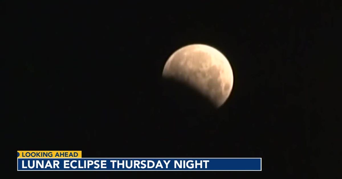 Look up for a partial lunar eclipse Thursday night :: WRAL.com