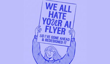 Graphic designers are trying to fix people's terrible AI flyers