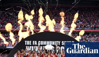 Calafiori’s fast start inspires Arsenal to big Community Shield win over Manchester City | Community Shield