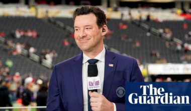 The rise and fall of Tony Romo: what comes next for CBS’s $180m NFL analyst? | US sports media