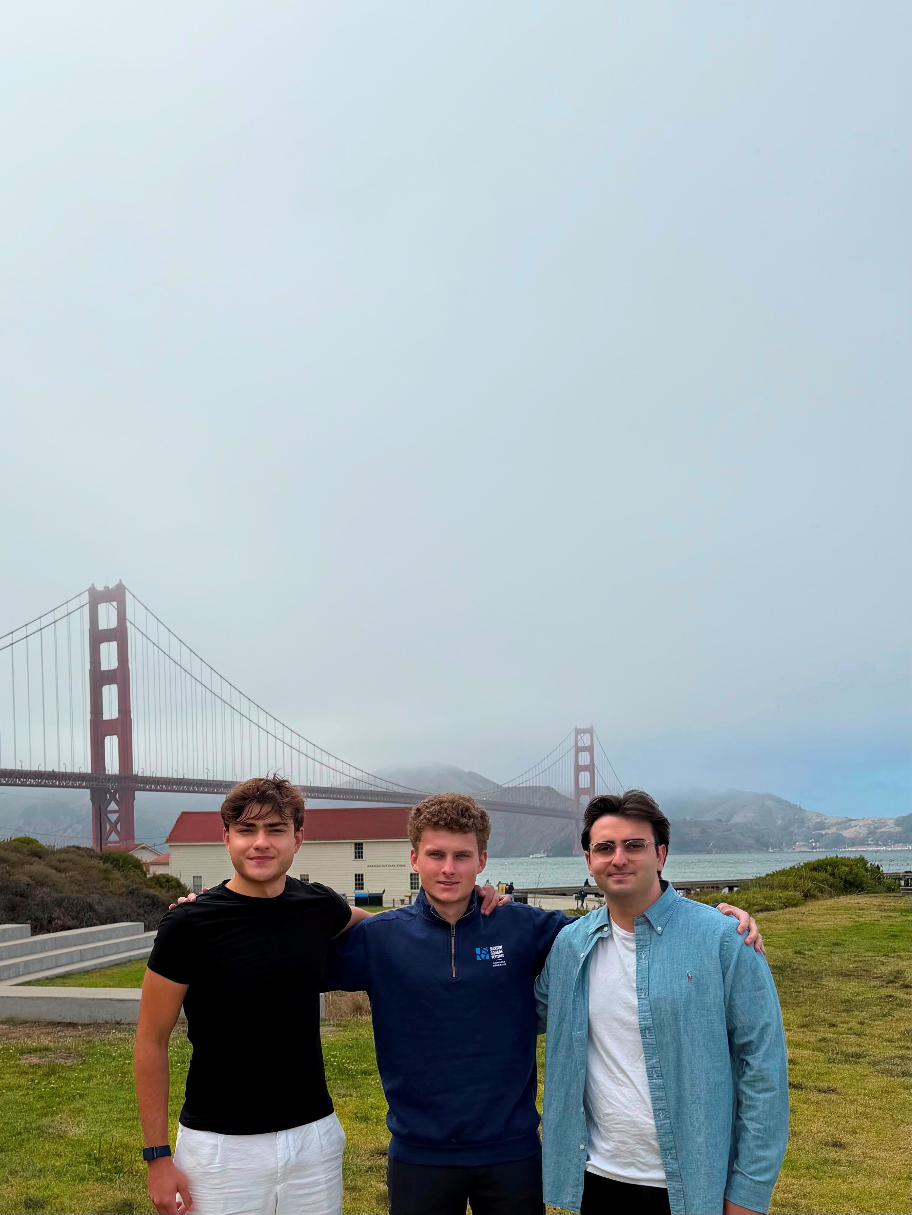 From left, Provenance founding partners Tuna Üsküdar, Chris Risio and Arda Dinç. (Courtesy of Provenance)