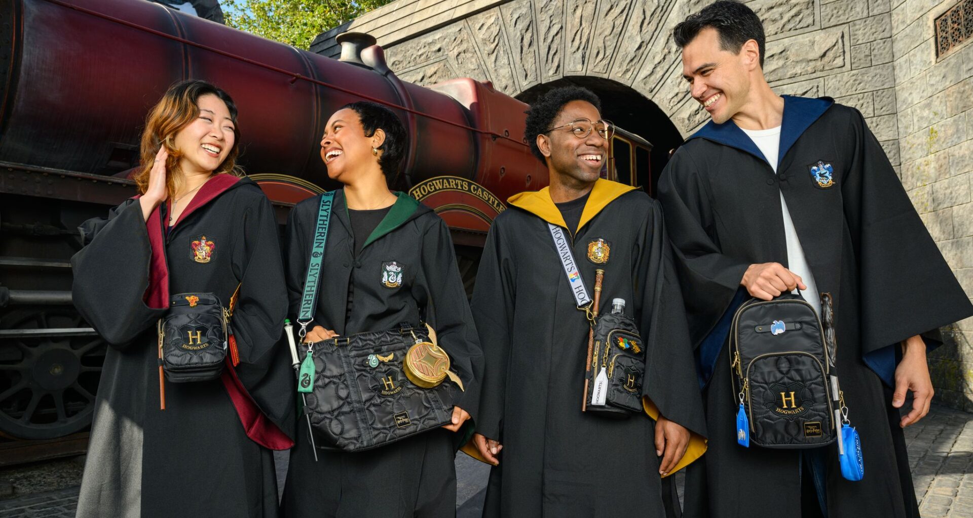 New Wizarding World of Harry Potter Build-A-Bag Collection by Lug Debuts at Universal Parks