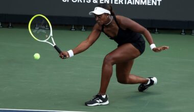 2017 U.S. Open champion Sloane Stephens was the biggest name in the field at the Philly Open. Unfortunately for local fans, she lost in the first round.