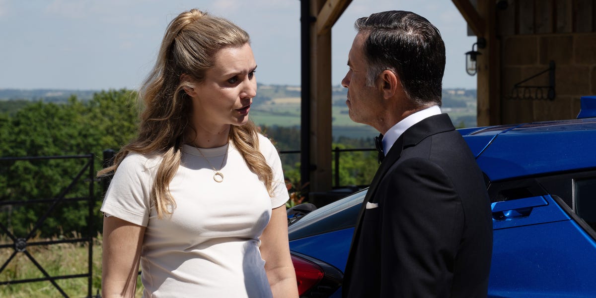 Emmerdale star confirms "fire and explosions" in Dawn's huge wedding week