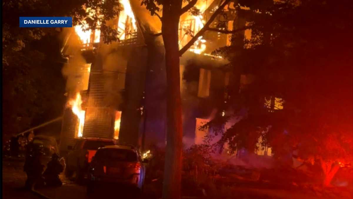 Flames engulf home in Kittery; several agencies responding