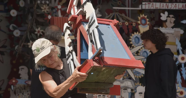 (PHOTOS) Romano Gabriel's Sculpture Garden is Being Moved Out Old Town Eureka for a Couple Months as Part of a Major Restoration Project | Lost Coast Outpost