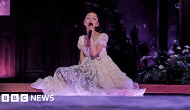 Ariana Grande leaves problems at home as her tour hits the UK - bbc.com