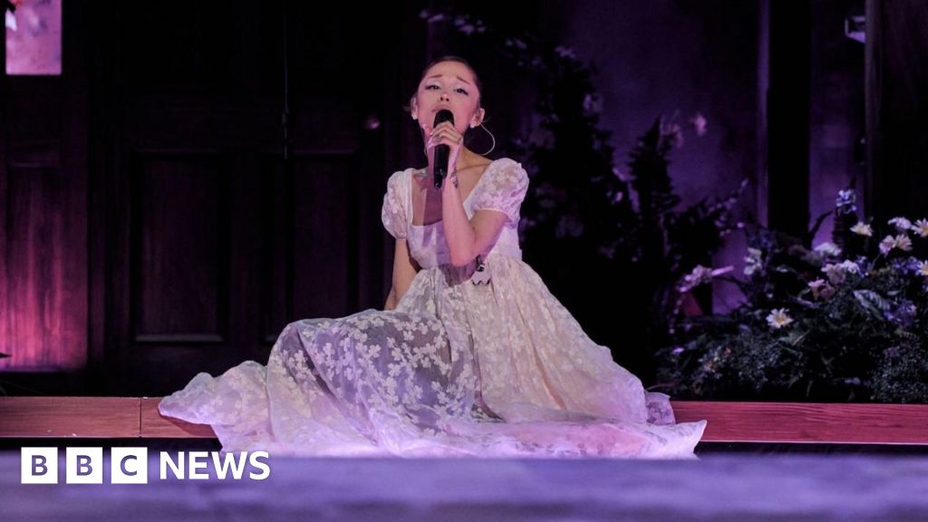 Ariana Grande leaves problems at home as her tour hits the UK - bbc.com