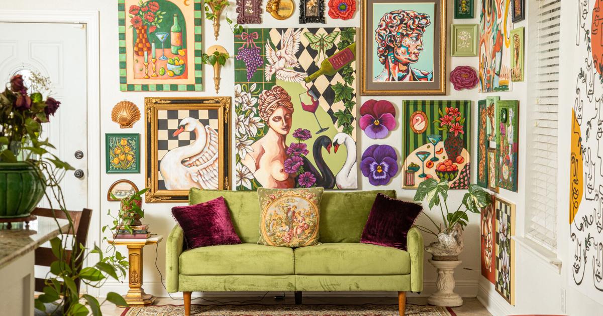 New Orleans artist shares how to curate a gallery wall | Home/Garden