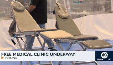 Verona Area High School hosts free pop-up healthcare clinic | News