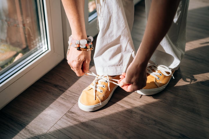 For people with ADHD who struggle with completing tasks, putting on a pair of “house shoes” for motivation can be helpful.