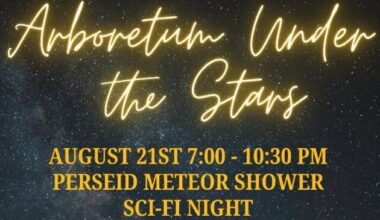 Cedar Valley Arboretum hosts rescheduled sci-fi night tonight | News