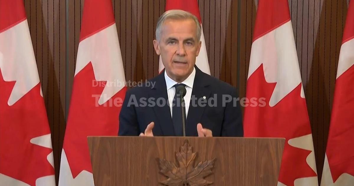 Carney says Canada will match US tariffs 'dollar for dollar' after breaking off trade talks |