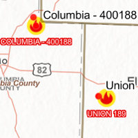 Small wildfires burning in eastern Columbia County area | Local News