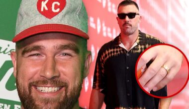 Travis Kelce Shows Off Wedding Band at First Chiefs Preseason Game