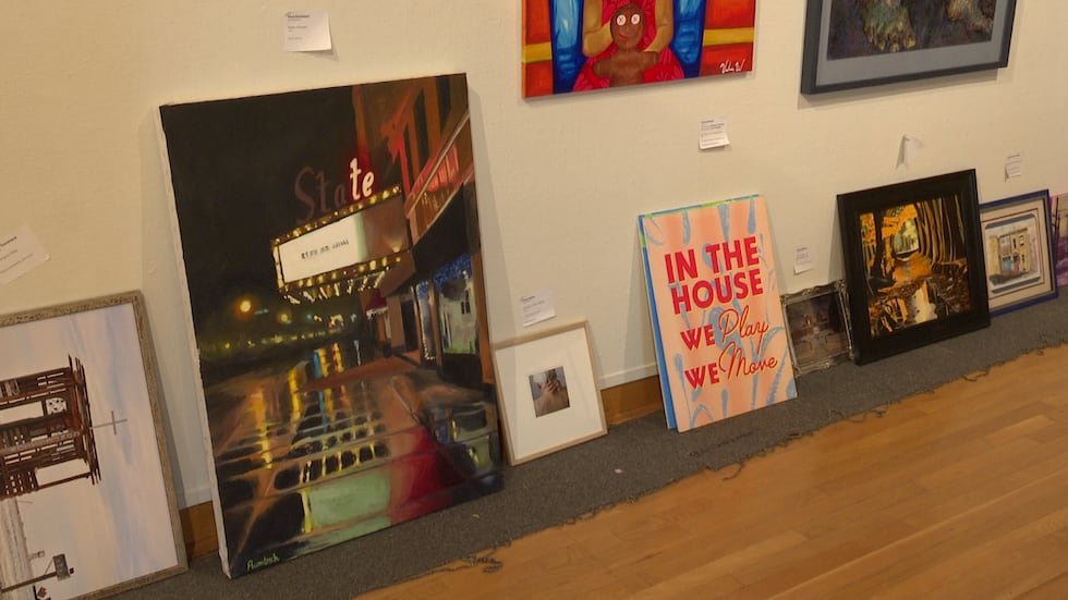 Pieces sit on display for visitors at the South Bend Museum of Art on Friday, Aug. 28, 2026.