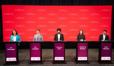 Ontario Liberal leadership hopefuls take on Doug Ford’s economic record in first debate