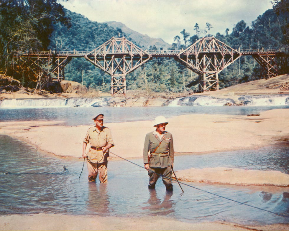 Alec Guinness, Sessue Hayakawa, The Bridge On The River Kwai alec guinness and sessue hayakawa the bridge on the river kwai