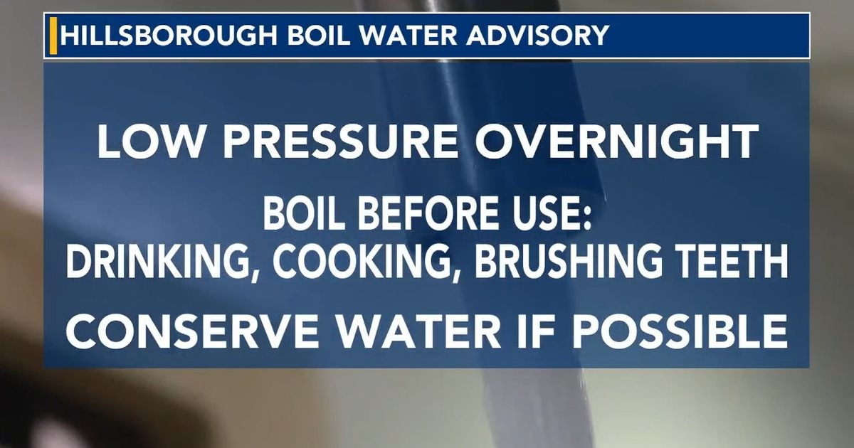 Boil advisory in effect for some Hillsborough water customers, including downtown area :: WRAL.com