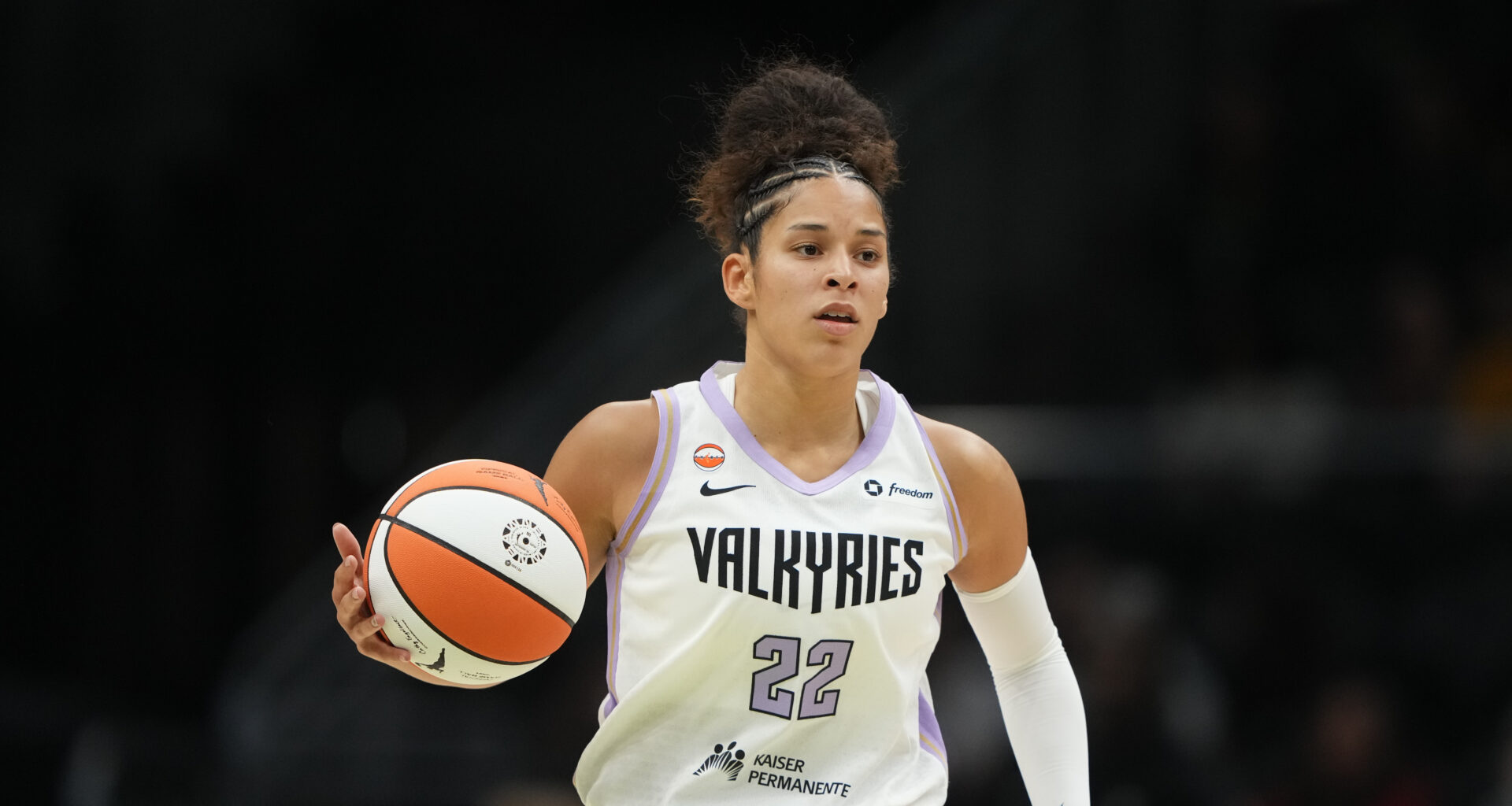 Versatile Valkyries guard Veronica Burton helps second-year franchise challenge WNBA elites