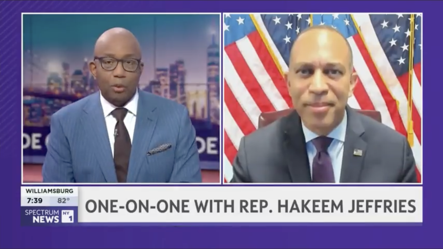 LEADER JEFFRIES ON NY1: “OUR PROMISE TO THE AMERICAN PEOPLE IS THAT WE’RE FIGHTING FOR AN AFFORDABLE AMERICA” – Congressman Hakeem Jeffries