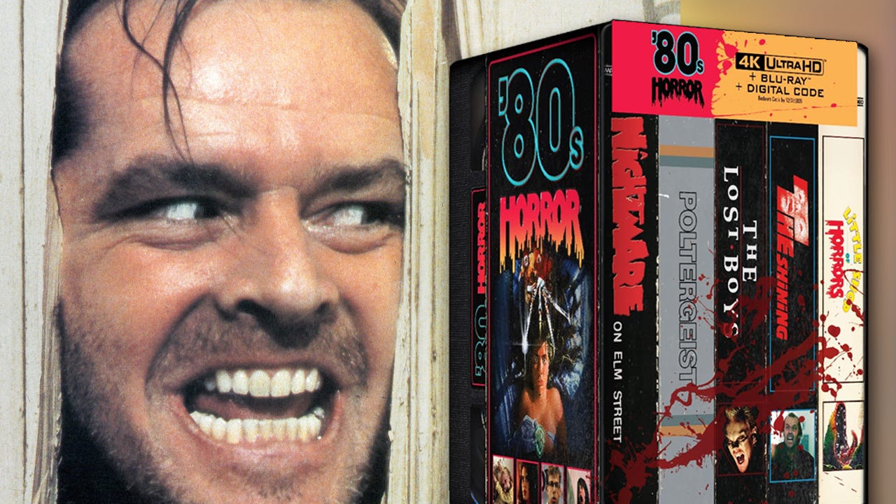'80s Horror 5-Film Steelbook Collection Preorder on Amazon