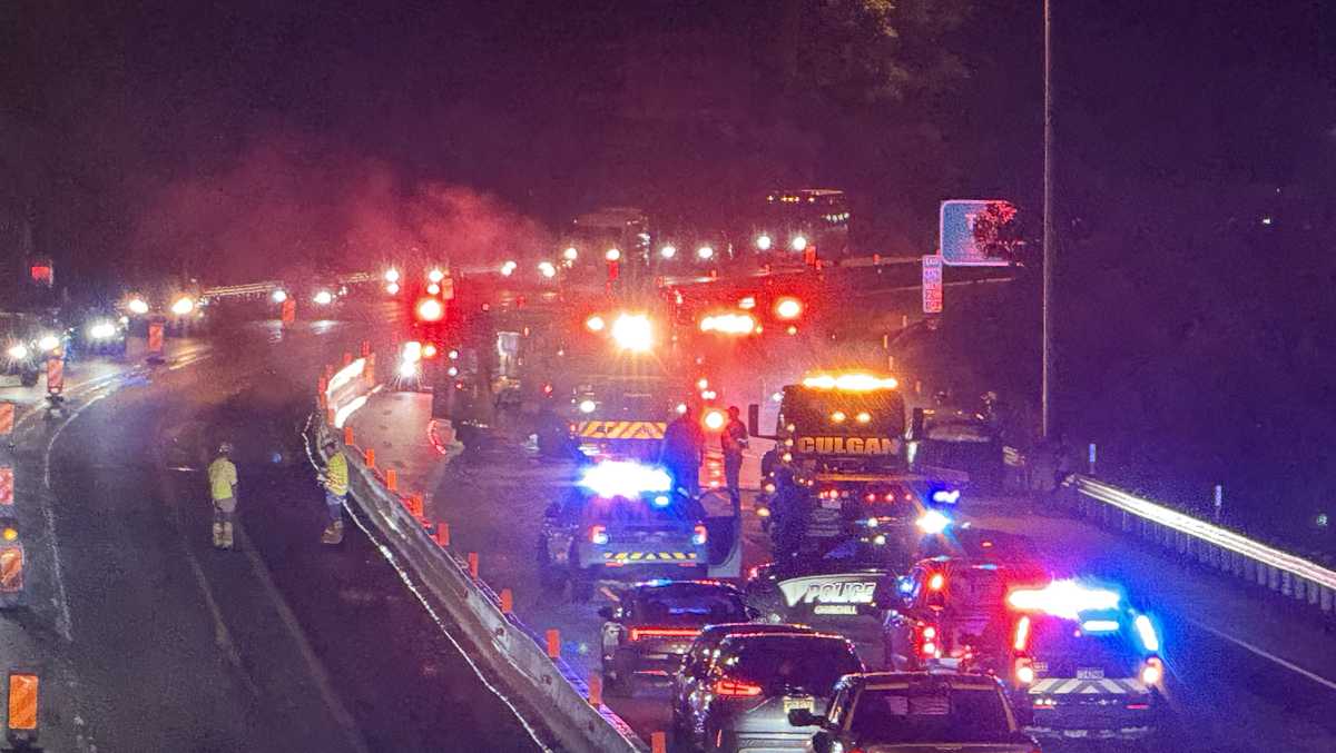 PennDOT: Section of Parkway East closed after vehicle catches fire