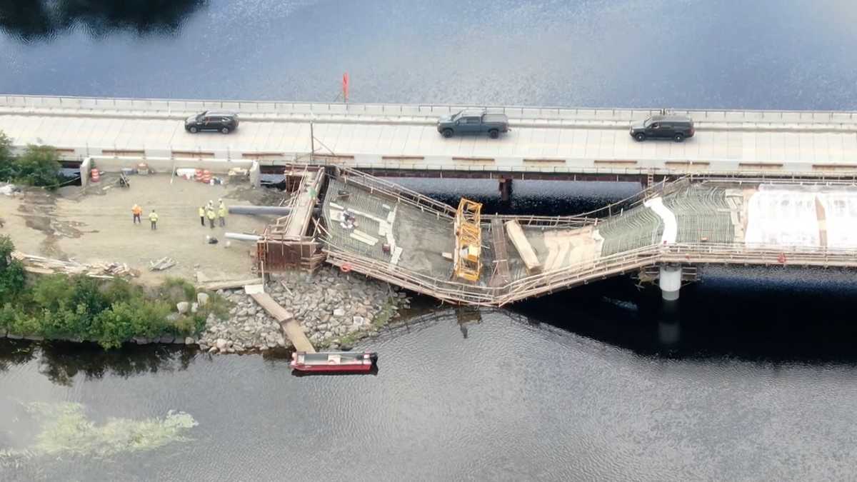 3 injured as Old Town bridge that's under construction collapses
