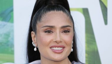 Salma Hayek Is a Grandma