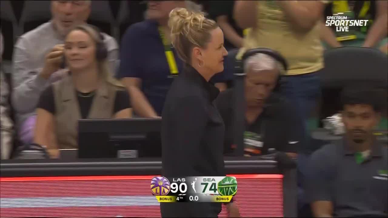 Nneka Ogwumike has 23 points and 12 rebounds as Sparks beat Storm 90-74
