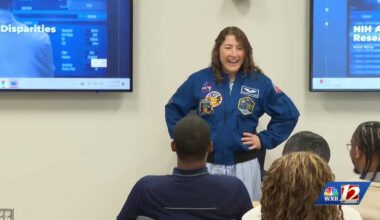 Christina Koch inspires N.C. A&T students in Greensboro