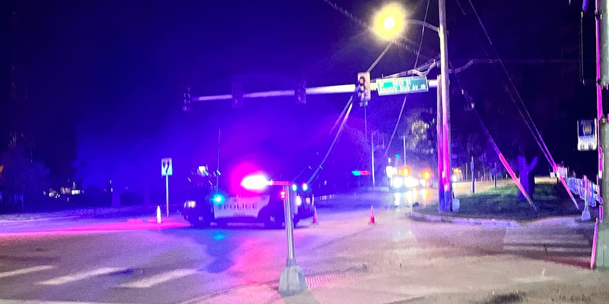 Crash injures 1, knocks down power lines in Omaha’s Benson area