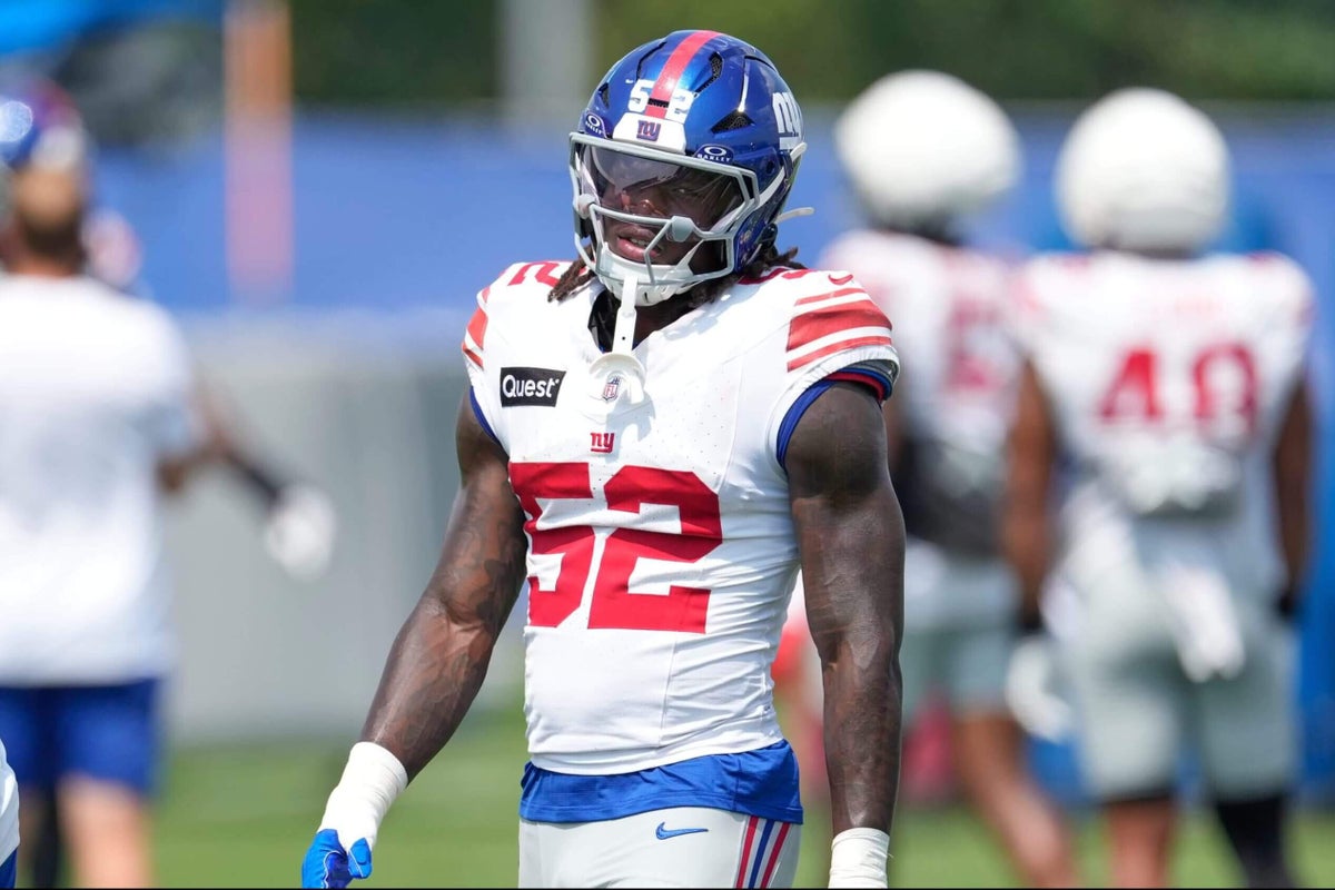 The power and poise of Arvell Reese: Spend a Giants practice with NY’s ‘violent’ rookie LB