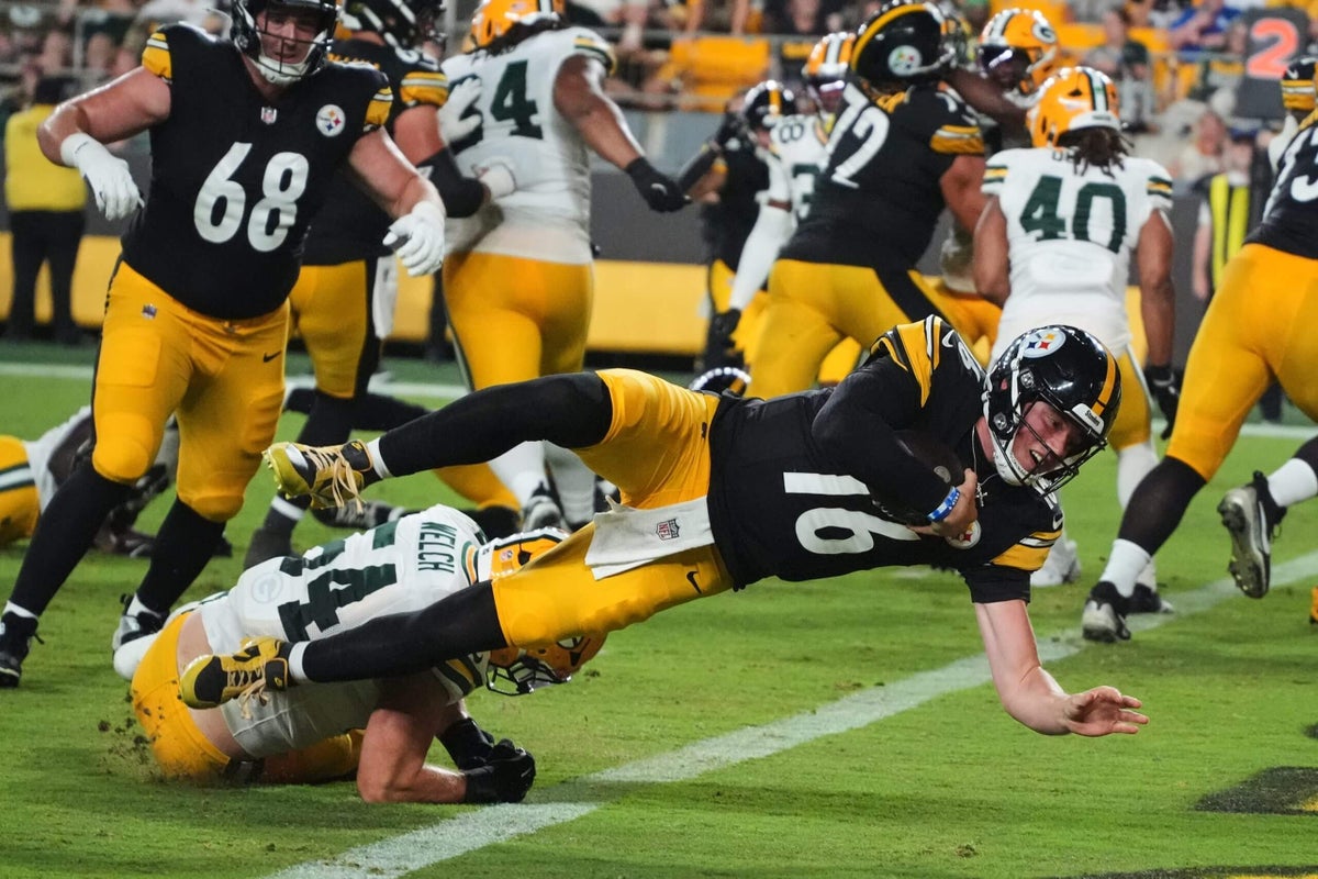 In Steelers’ impressive preseason opener, Drew Allar’s 3-TD night shone brightest