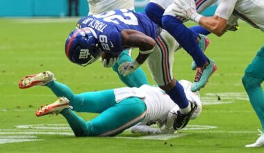 Giants stock report: How Tyrone Tracy Jr.’s week went from bad to worse vs. Dolphins