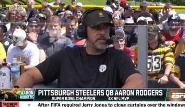 'He Was Kinda Like A Deer Running Around': Aaron Rodgers Says Roman Wilson Is 'More Under Control' This Year