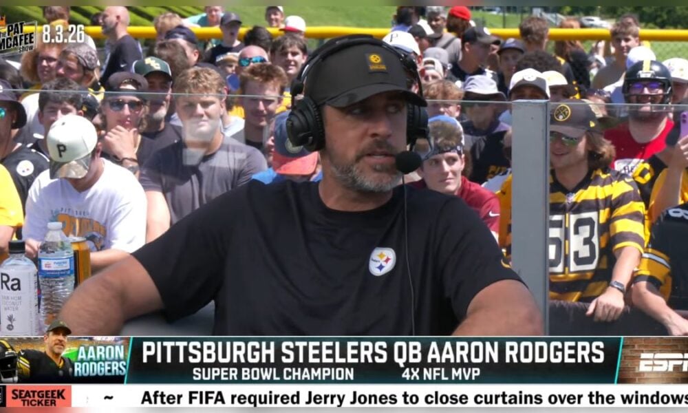 'He Was Kinda Like A Deer Running Around': Aaron Rodgers Says Roman Wilson Is 'More Under Control' This Year