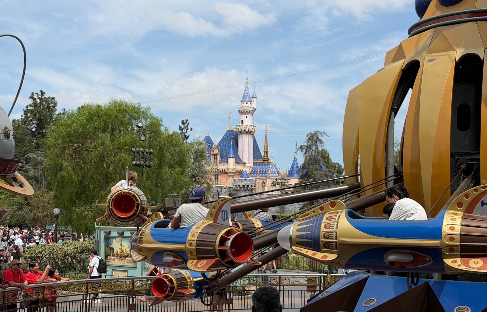 Astro Orbitor, Sleeping Beauty Castle