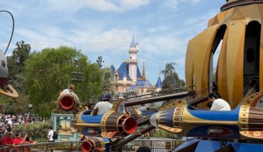 Astro Orbitor, Sleeping Beauty Castle