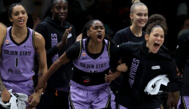 Surging Valkyries get statement win in New York as they finish season sweep of Liberty – The Mercury News