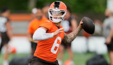 Dillon Gabriel's Box Score Stats & Highlights in Browns vs. Patriots After Shedeur-Watson QB Battle