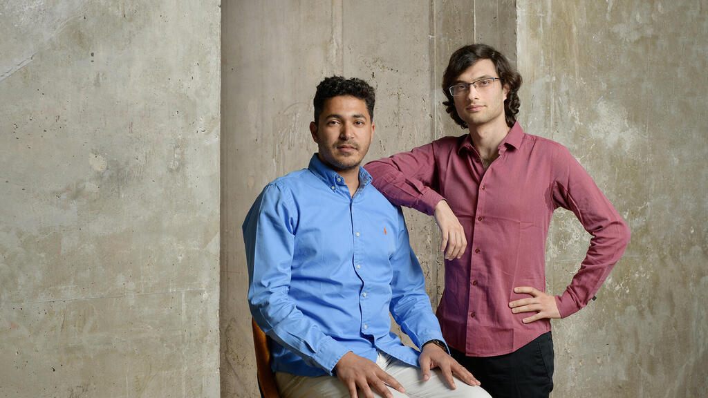 Decart founders. (Photo: Yonatan Blum) מייסדי דקארט Decart מימין משה שלו וד"ר דין לייטרסדורף