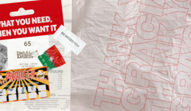 A collage of restaurant loyalty cards and receipts (Ashlie Stevens)