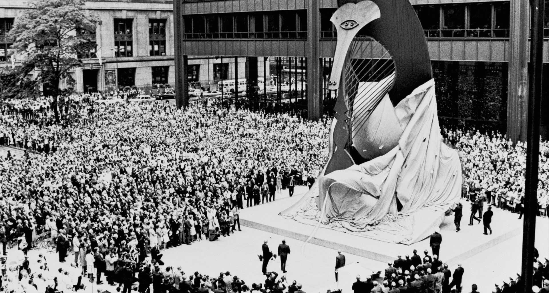 Today in Chicago History: Pablo Picasso's sculpture debuts