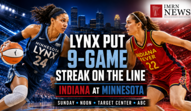 Lynx Put Nine-Game Winning Streak on Line Against Indiana