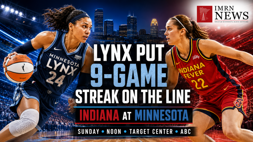 Lynx Put Nine-Game Winning Streak on Line Against Indiana