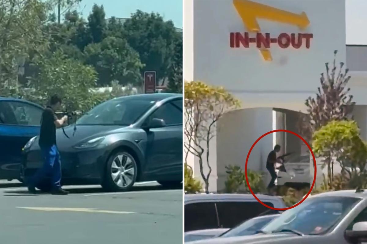 Manhunt underway after gunmen kill 3 at Idaho In-N-Out, sparking mass panic